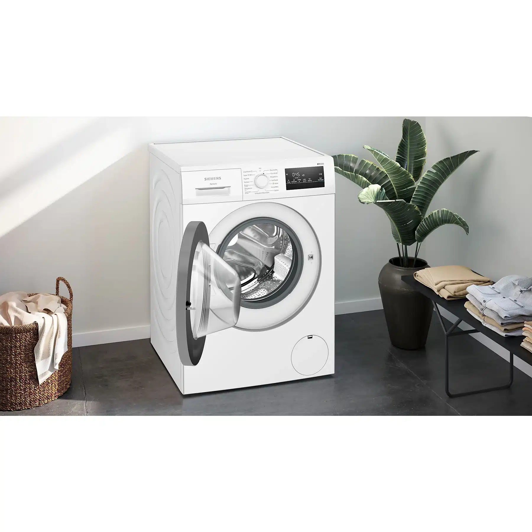 SIEMENS WM14N12A iQ300 wasmachine (9 kg, 1400 tpm, A) - obrazek 3