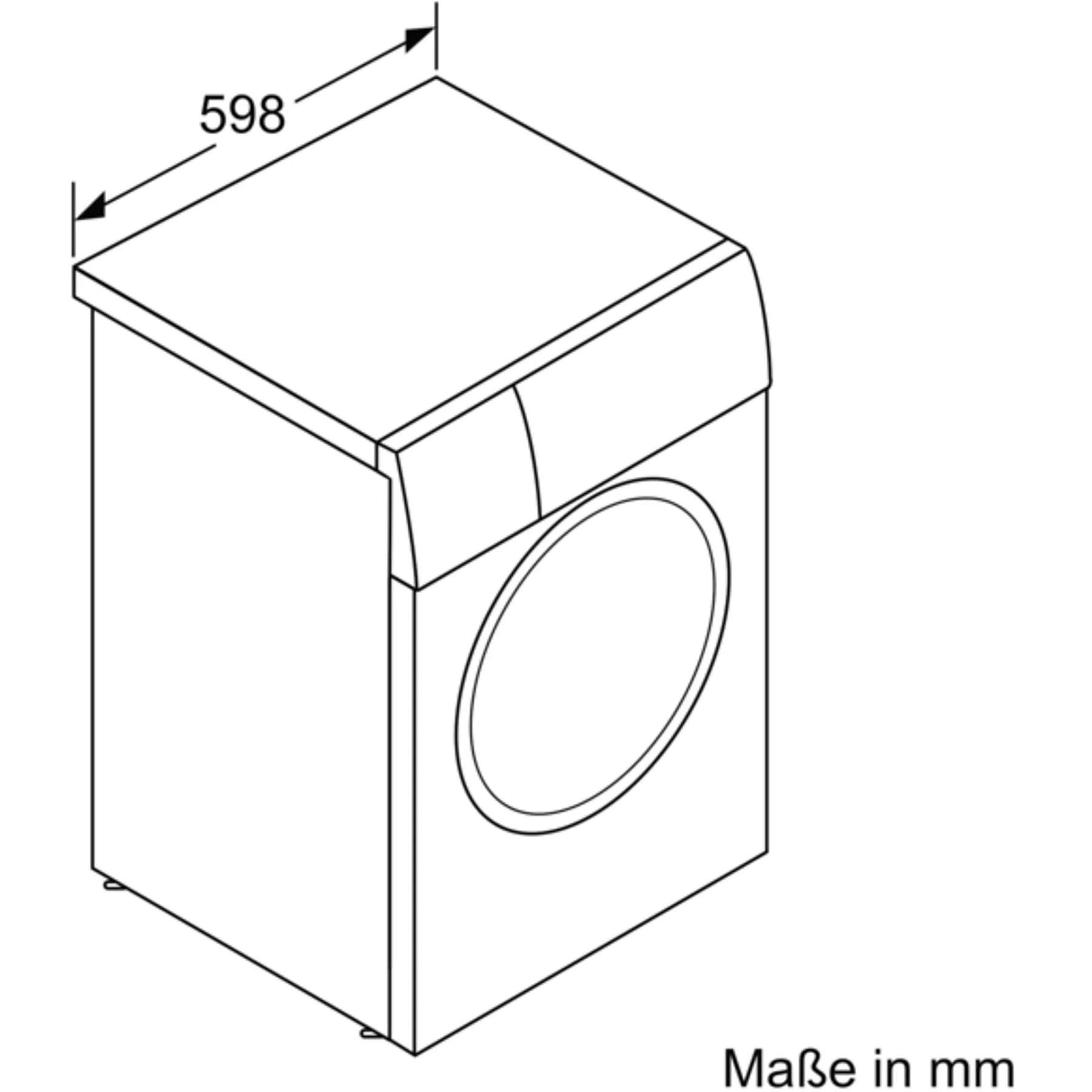 BOSCH WAN282ECO5 Serie 4 wasmachine (8 kg, 1400 tpm, A) - obrazek 8