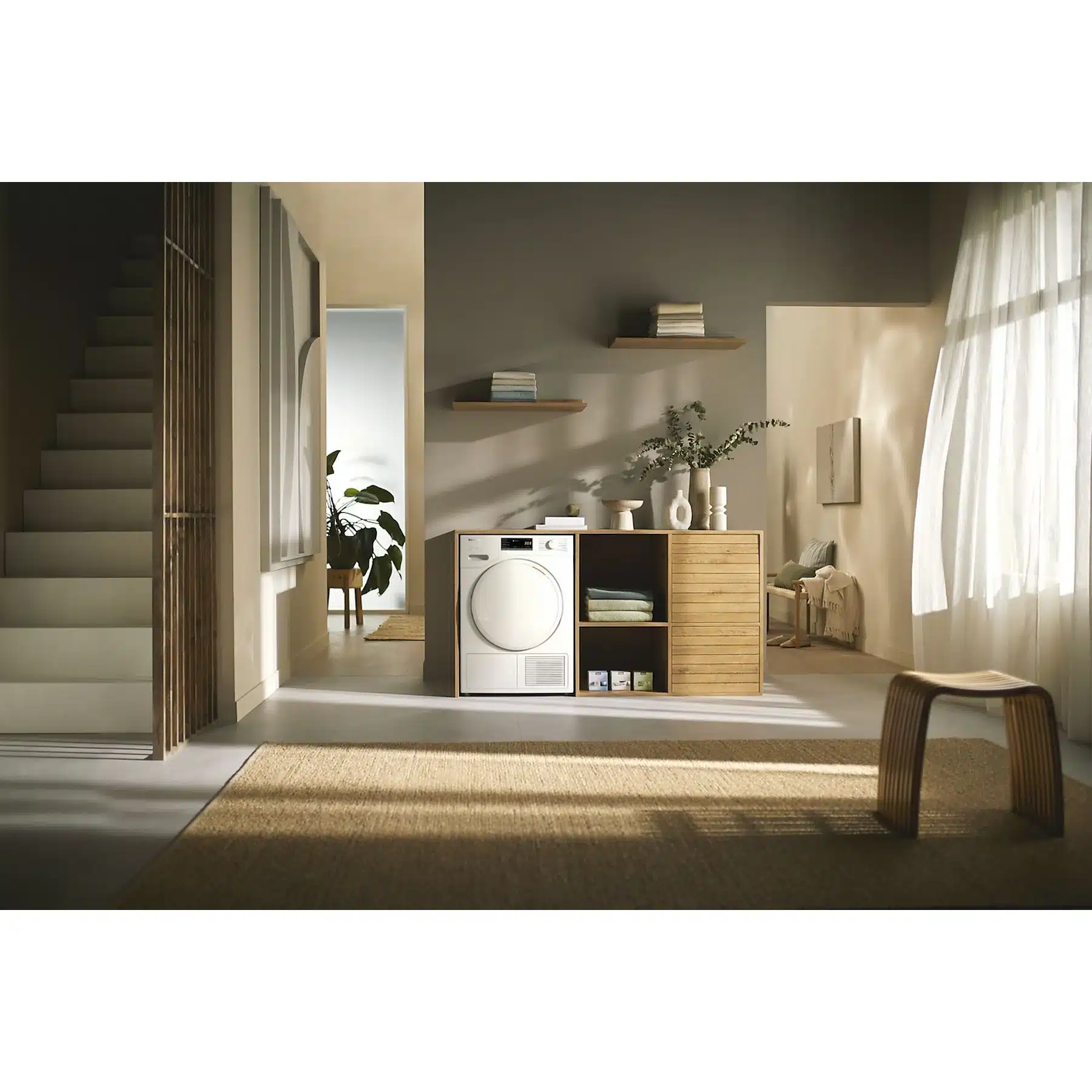 MIELE TWA520WP 8kg T1 Witte Editie Actieve Warmtepomp Wasdroger (8kg, Lotuswit) - obrazek 2