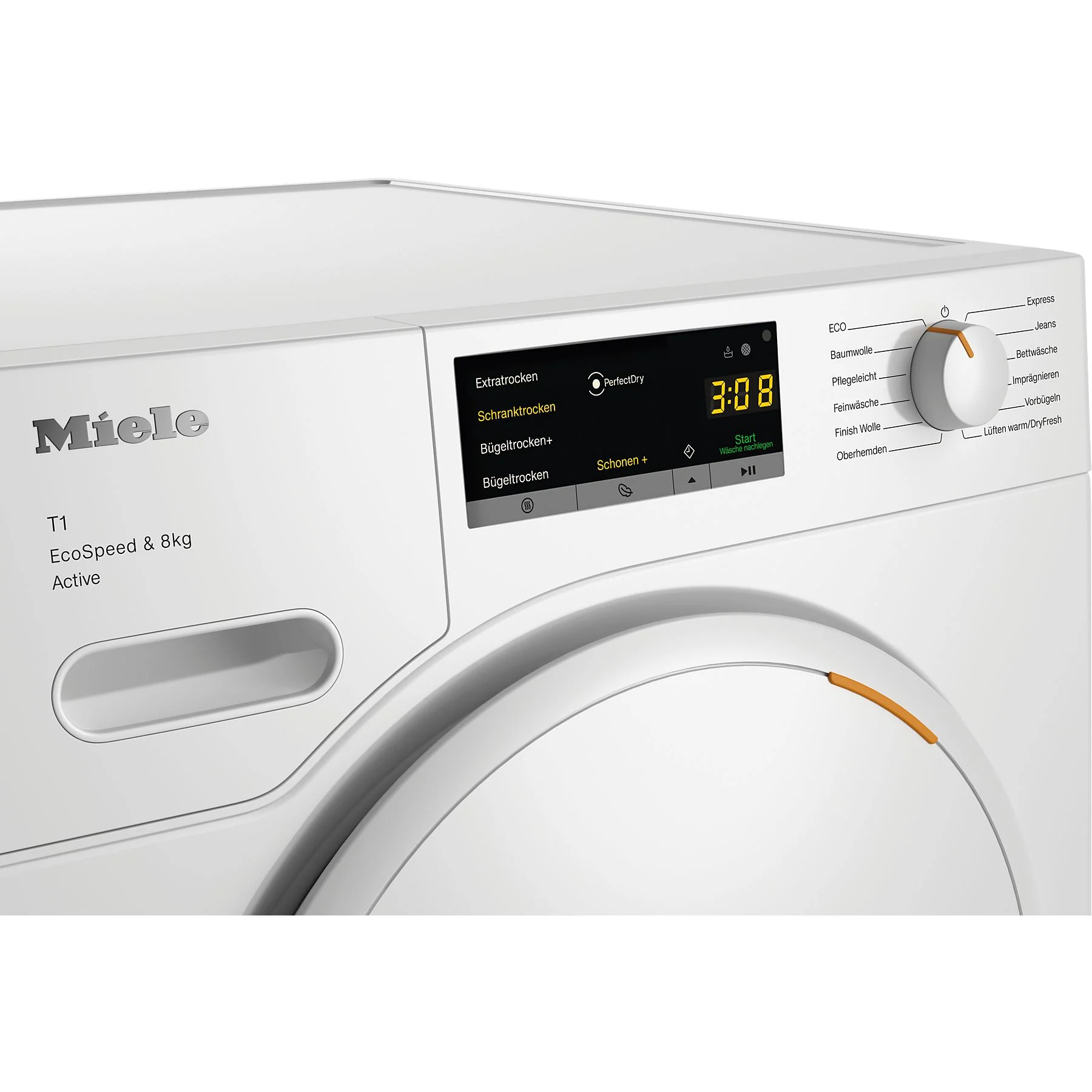 MIELE TWA520WP 8kg T1 Witte Editie Actieve Warmtepomp Wasdroger (8kg, Lotuswit) - obrazek 8