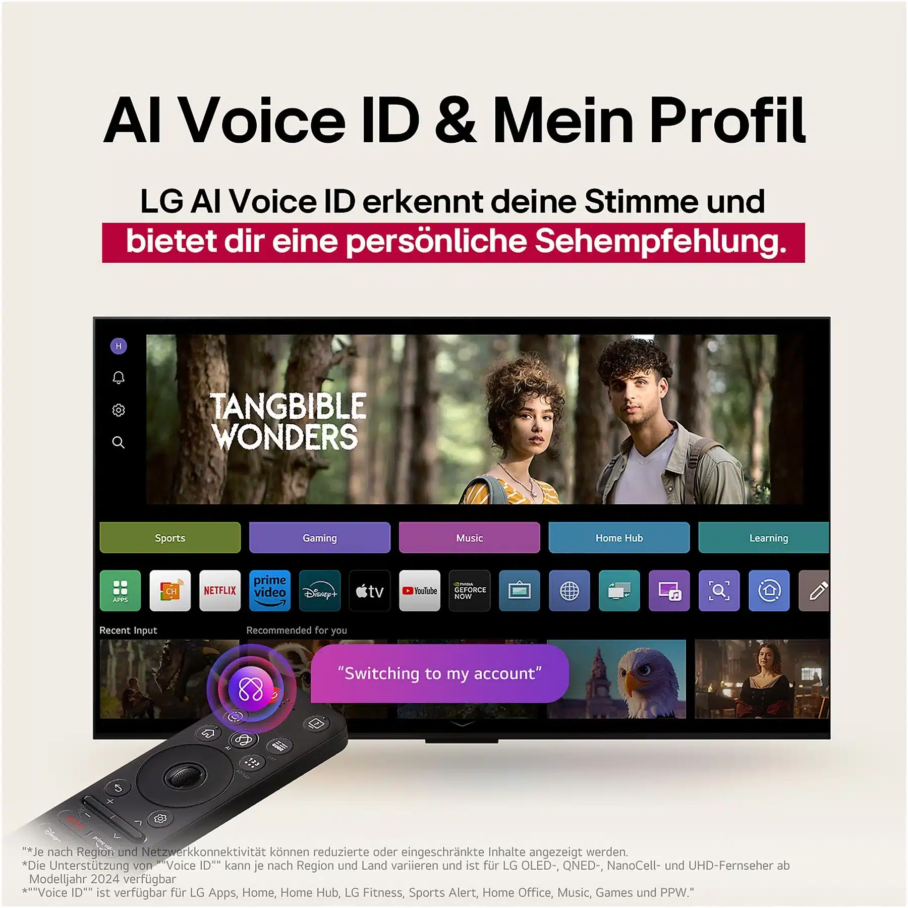 LG OLED77C57LA OLED evo TV (plat, 77 inch / 195 cm, OLED 4K, SMART TV) - obrazek 9