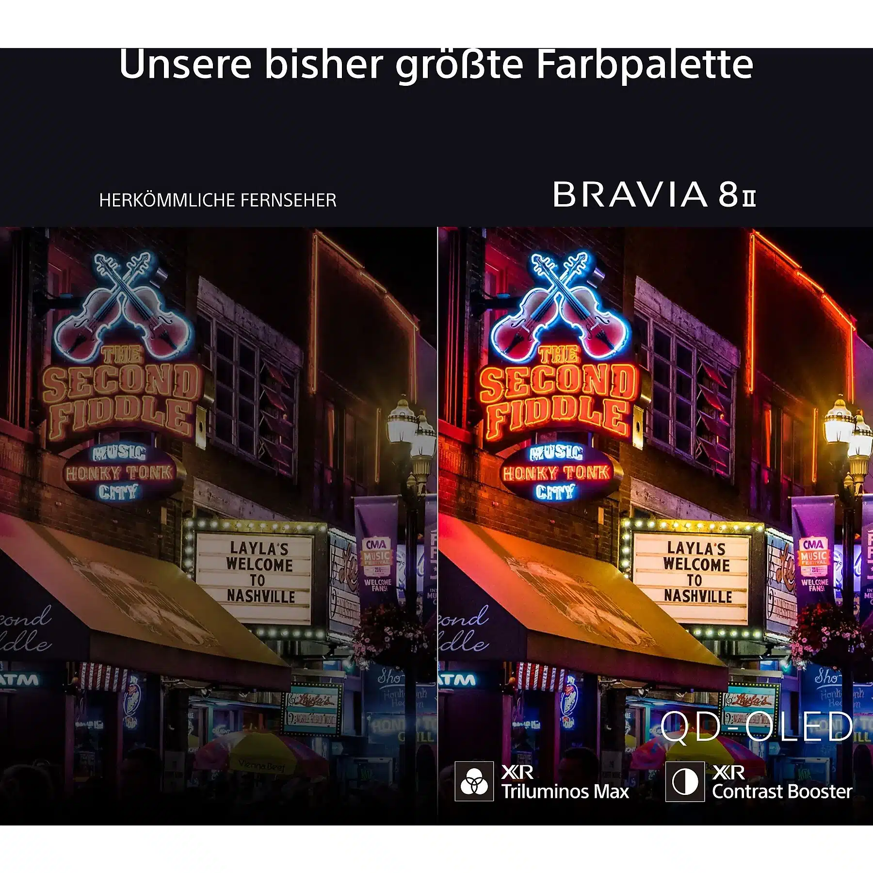 SONY BRAVIA 8 II K55XR8 OLED TV (55 inch / 139 cm, OLED 4K, SMART TV) - obrazek 2