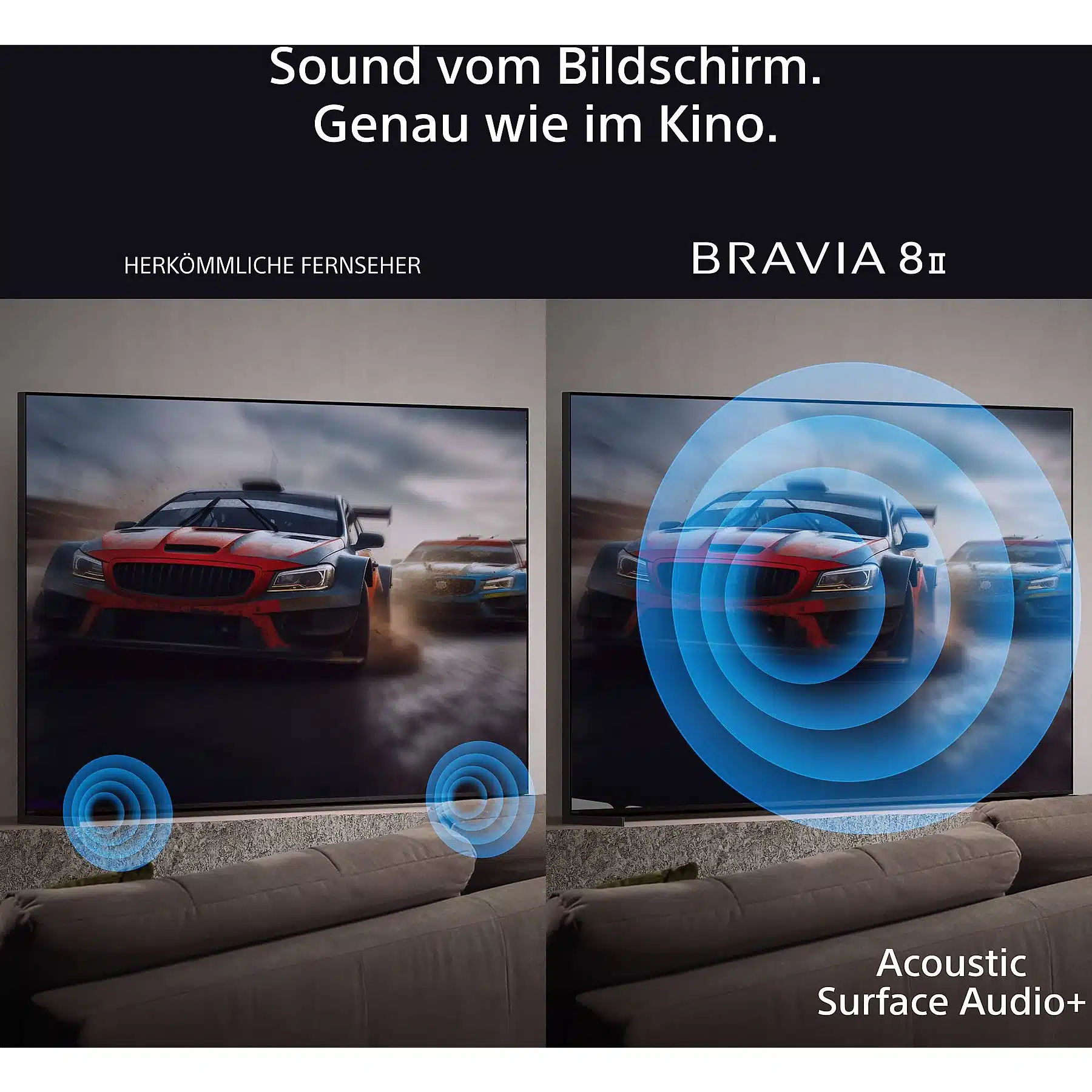 SONY BRAVIA 8 II K55XR8 OLED TV (55 inch / 139 cm, OLED 4K, SMART TV) - obrazek 3