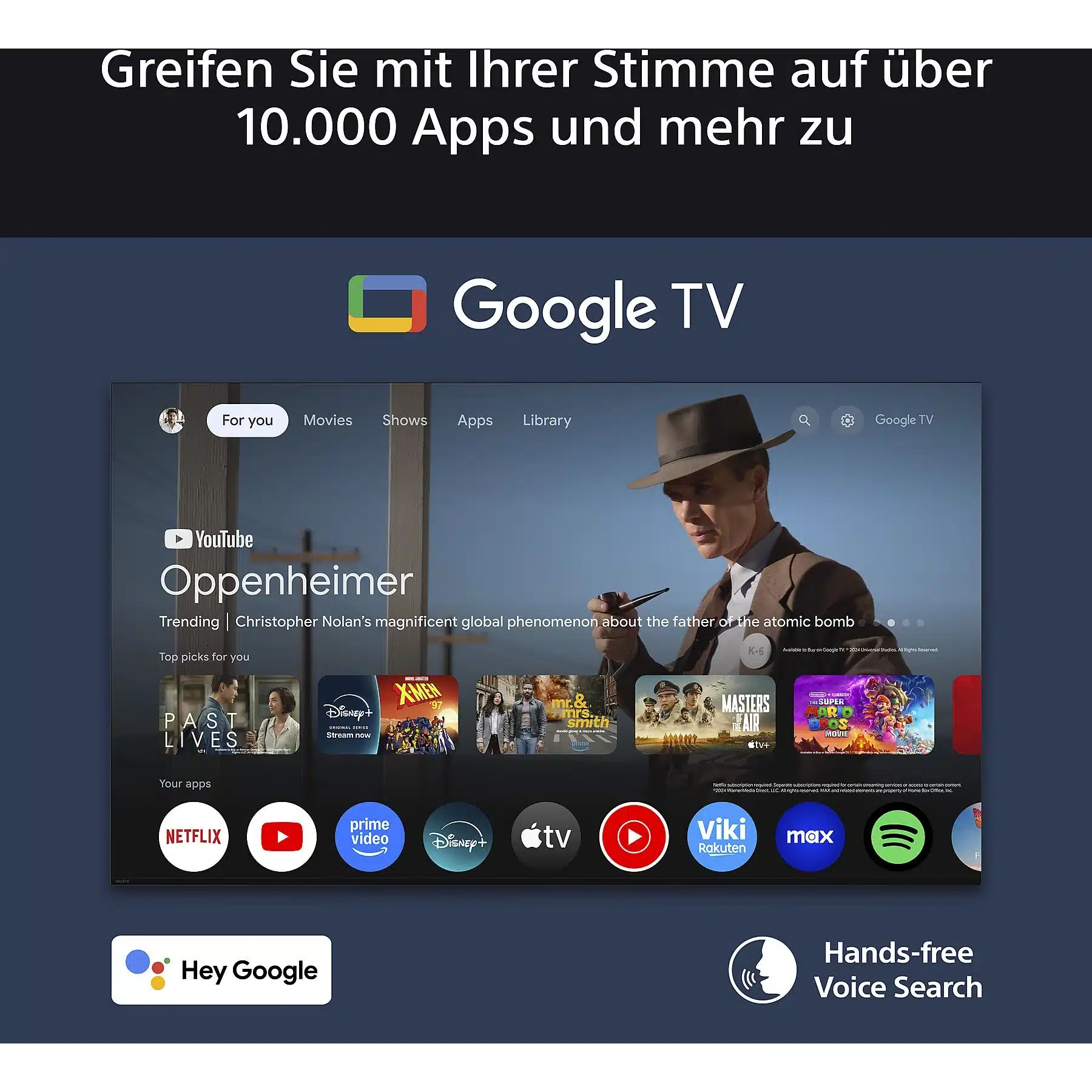 SONY BRAVIA 8 II K55XR8 OLED TV (55 inch / 139 cm, OLED 4K, SMART TV) - obrazek 7