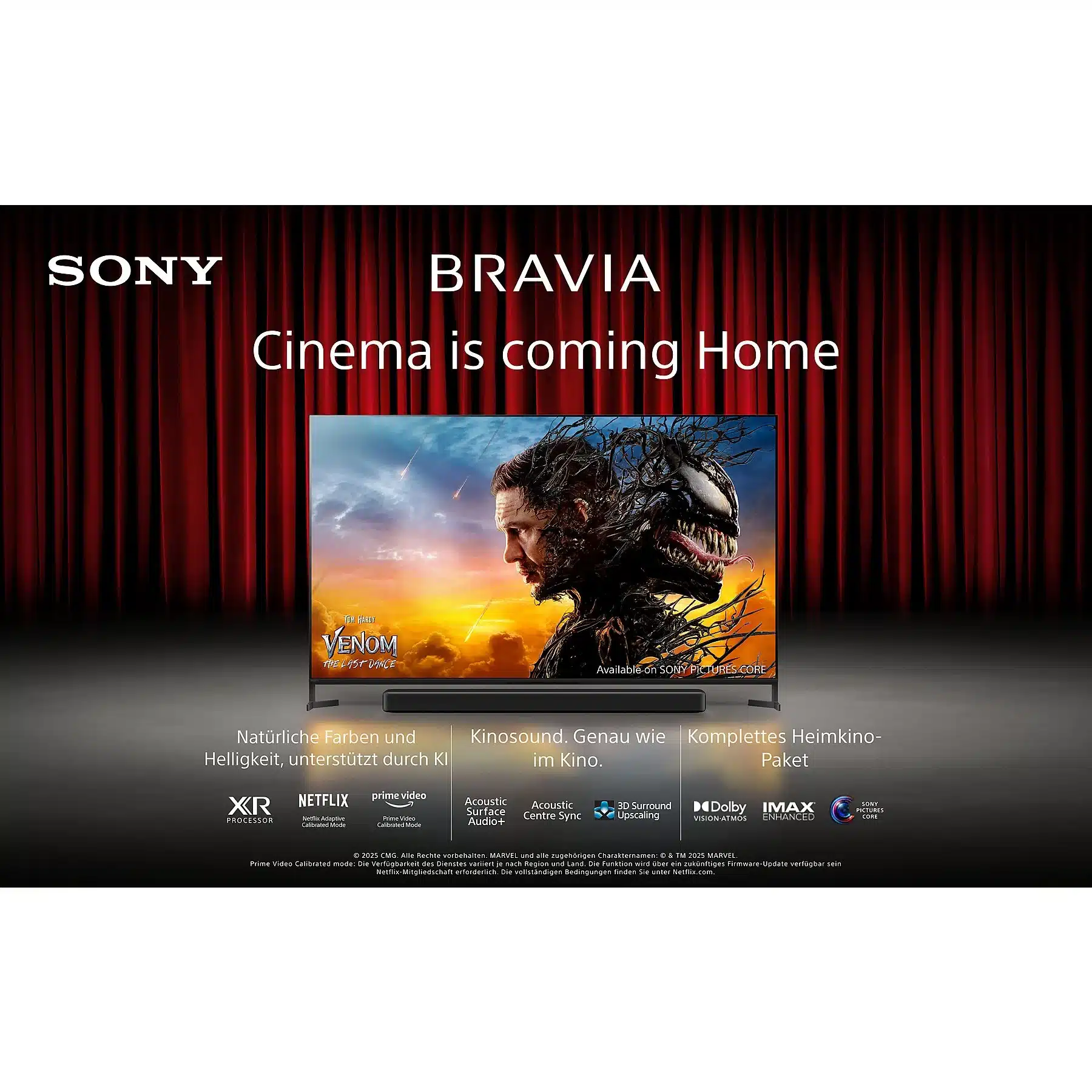 SONY BRAVIA 8 II K55XR8 OLED TV (55 inch / 139 cm, OLED 4K, SMART TV) - obrazek 8