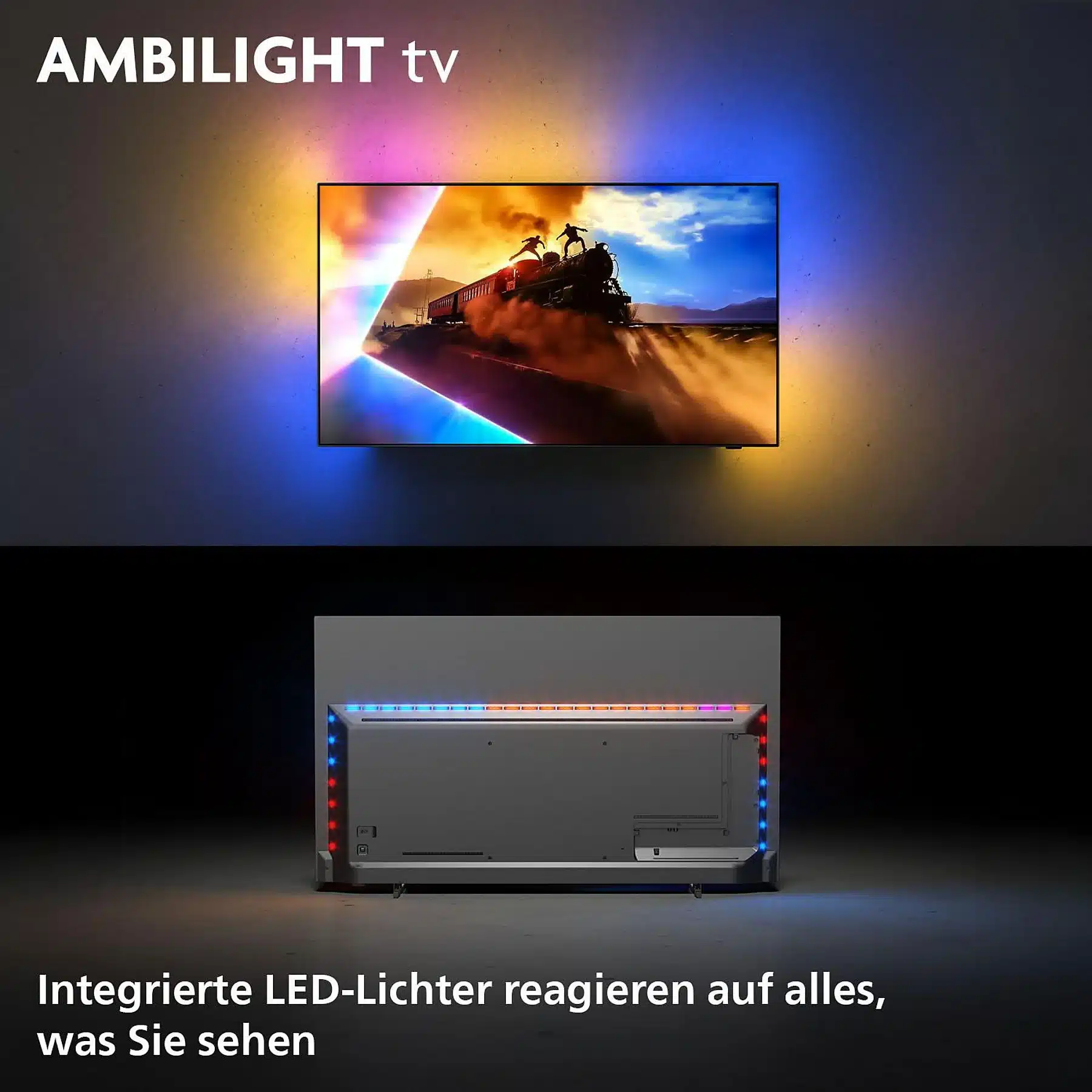 PHILIPS 55OLED760/12 OLED Ambilight TV (piatto, 55 Zoll / 139 cm, UHD 4K, SMART TV, Ambilight) - obrazek 14