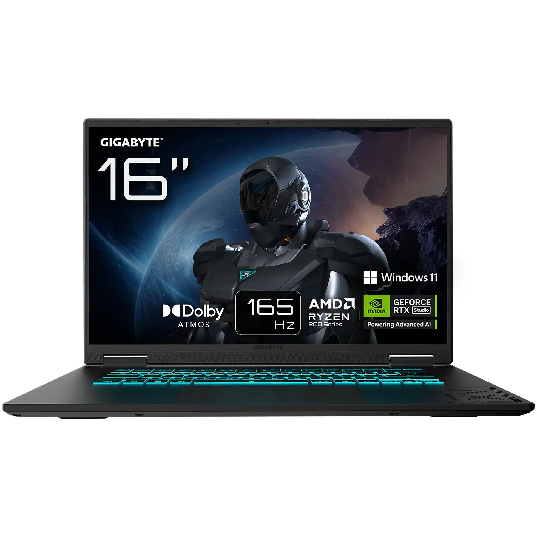 GIGABYTE Gaming A16 3VHK3DE894SH – 16 GB – AMD Ryzen™ 7 260 – 16 GB – 1 TB – NVIDIA GeForce RTX™ 5060 – Windows 11 Home