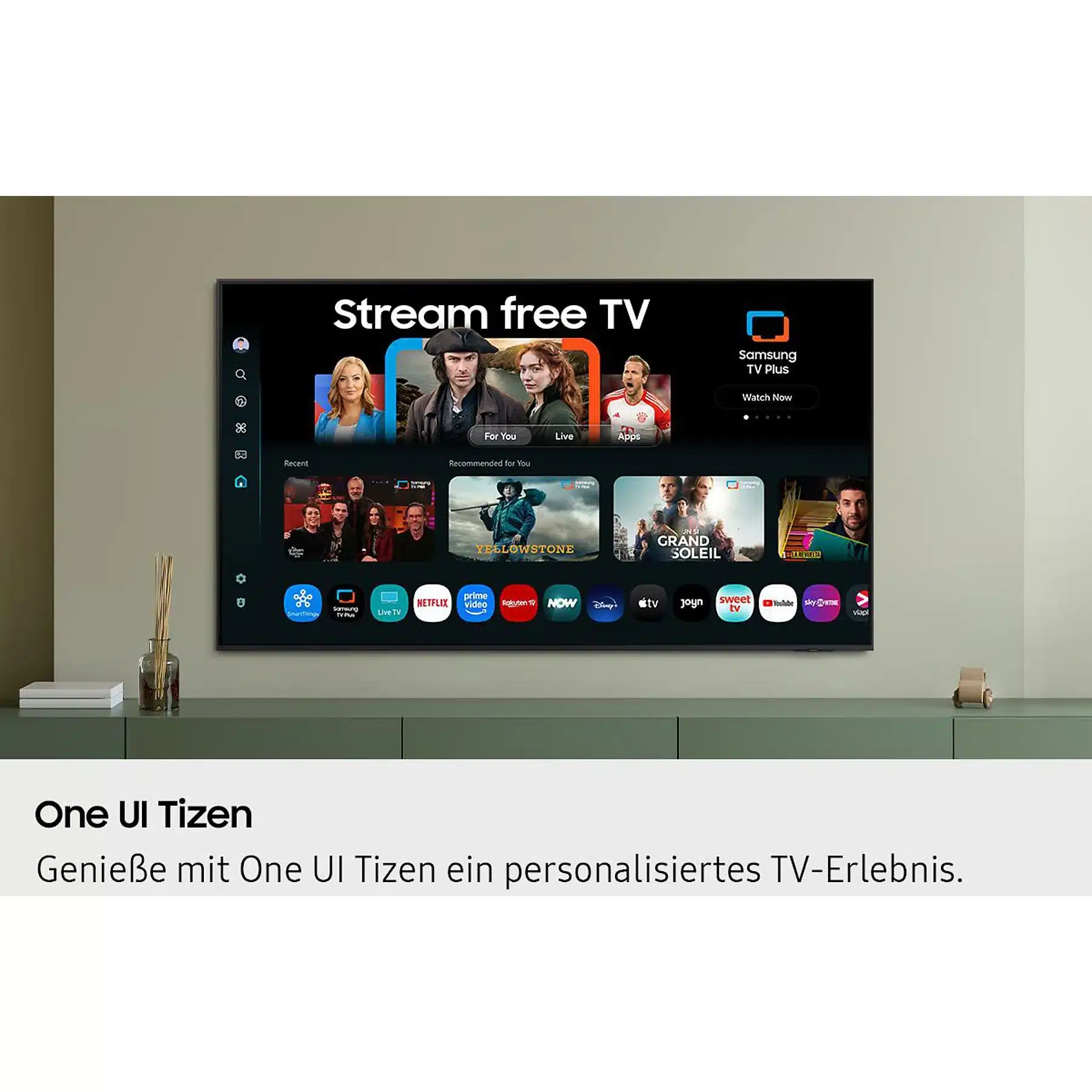SAMSUNG GU75U8079F Crystal UHD 4K Smart TV (piatto, 75 Zoll / 189 cm, UHD 4K, SMART TV) - obrazek 15