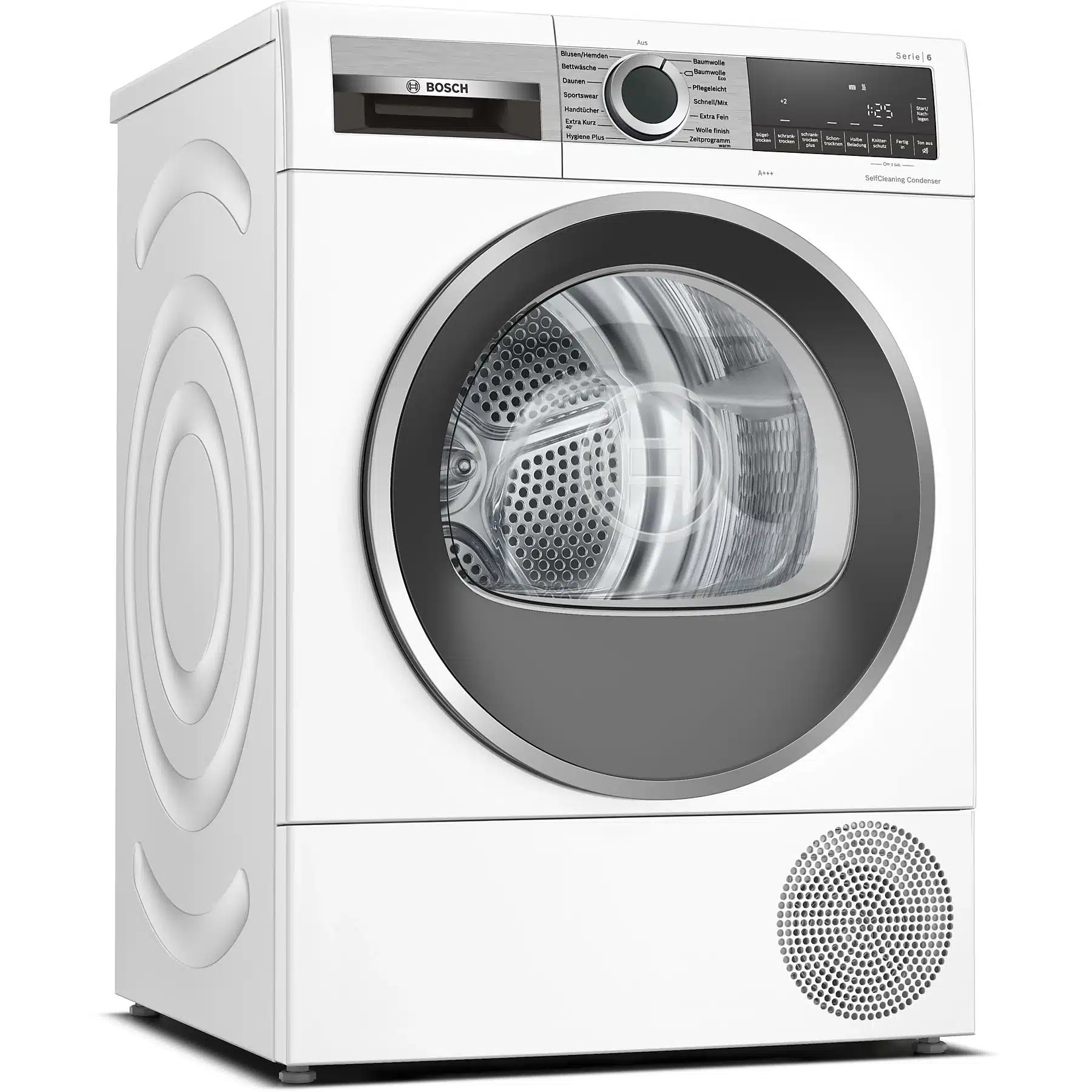 BOSCH WQG235D00 warmtepompdroger (8,0 kg, wit) - obrazek 3
