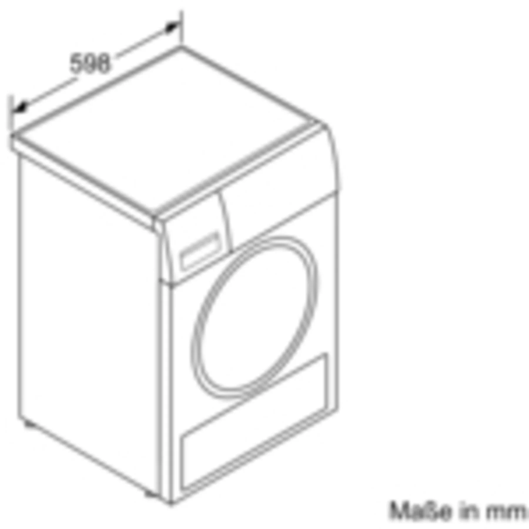 BOSCH WQG235D00 warmtepompdroger (8,0 kg, wit) - obrazek 8